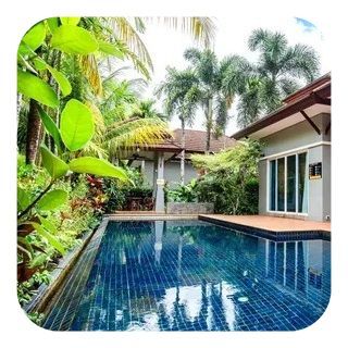 De Palm Pool Villa in Thep Krasattri, Phuket